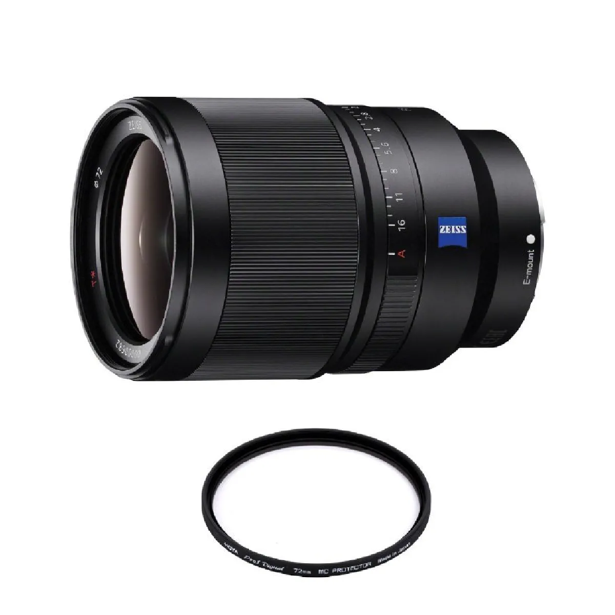 SONY SEL 35MM F1.4 ZA + HOYA 72mm PRO 1D Protector