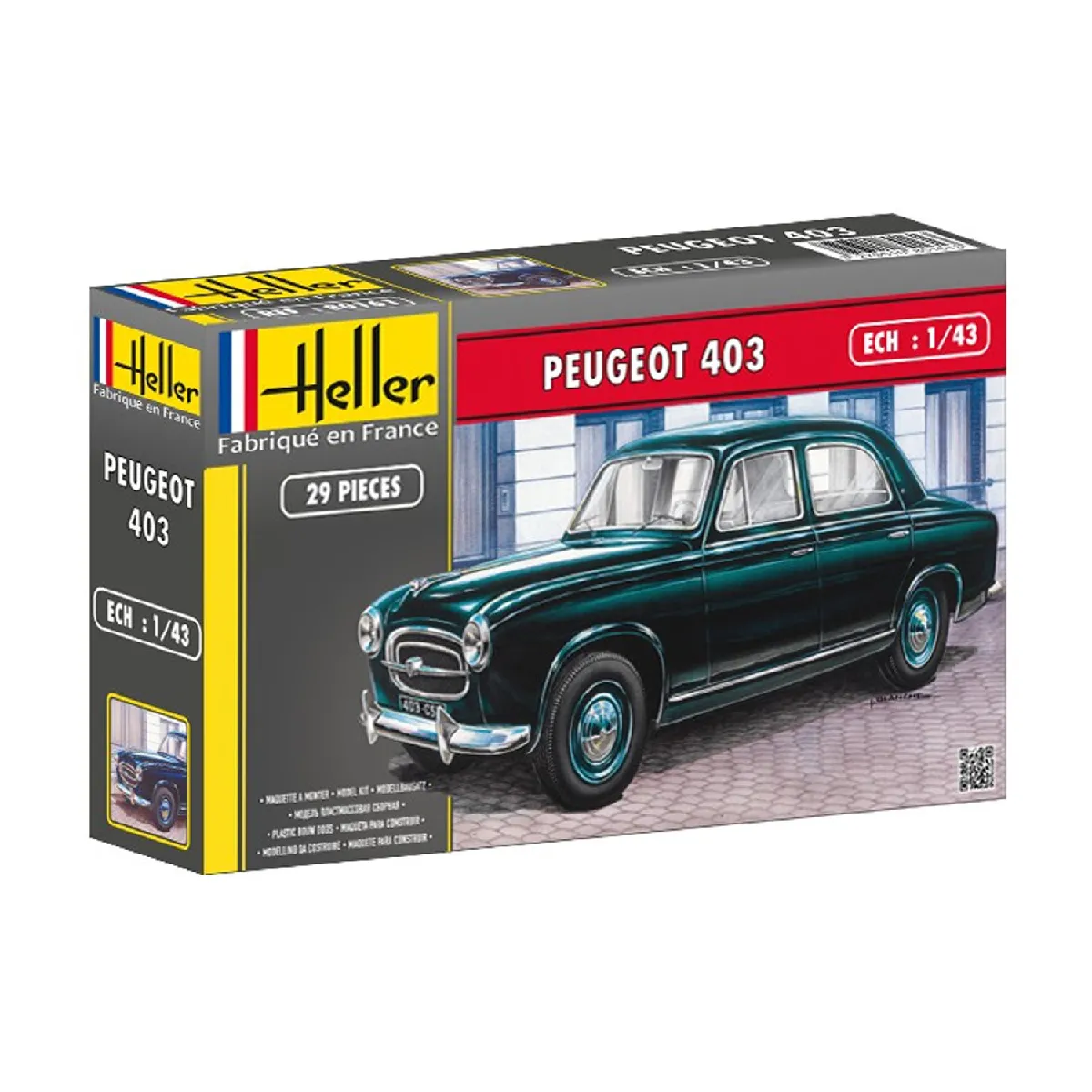 Maquette voiture : Peugeot 403