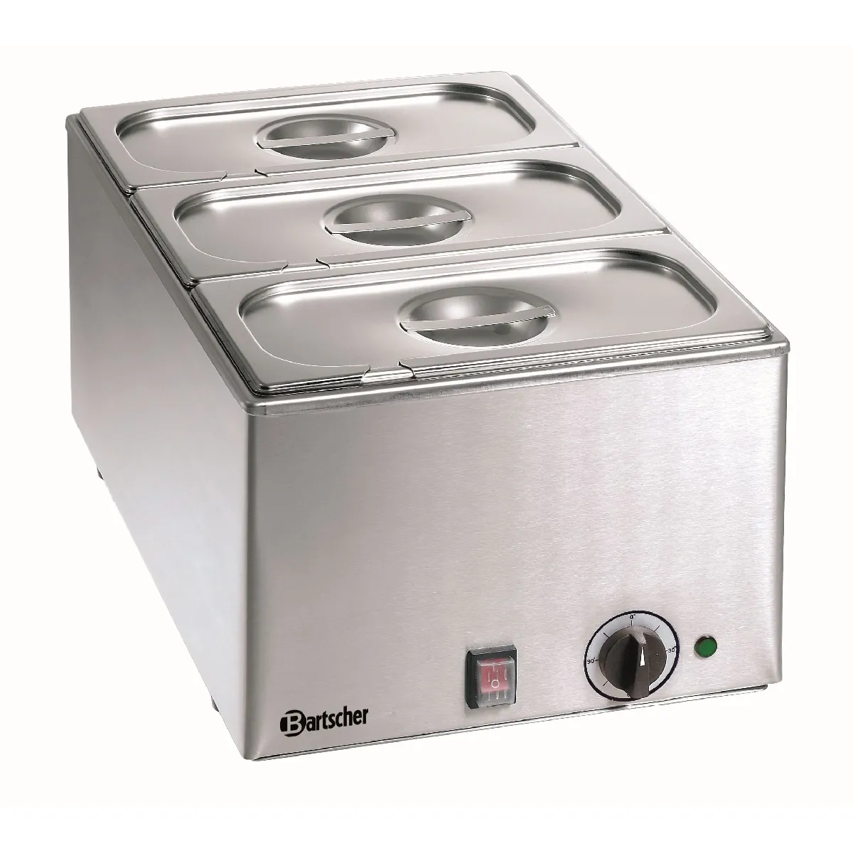 Bain Marie Professionnel 3 Bacs GN 1/3 - Bartscher