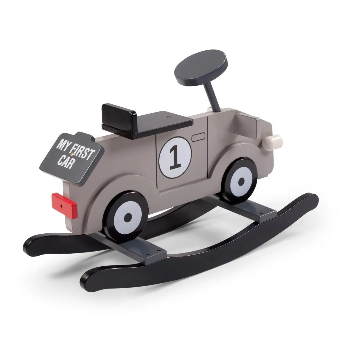 CHILDHOME Voiture A Bascule My First Car MDF Gris