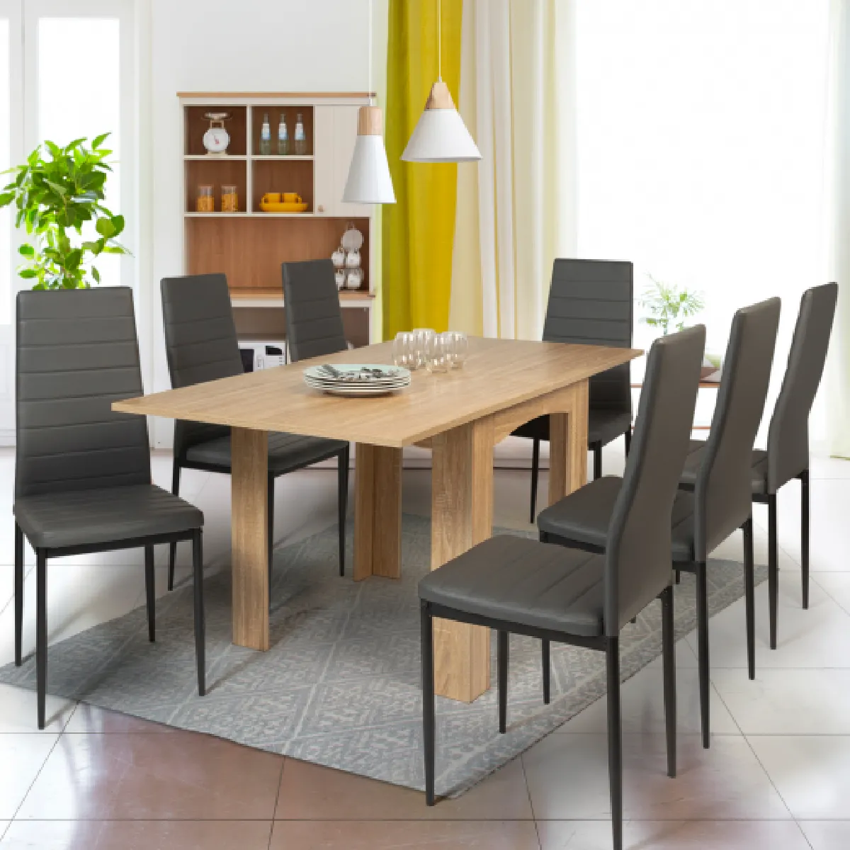 Table extensible DONA bois