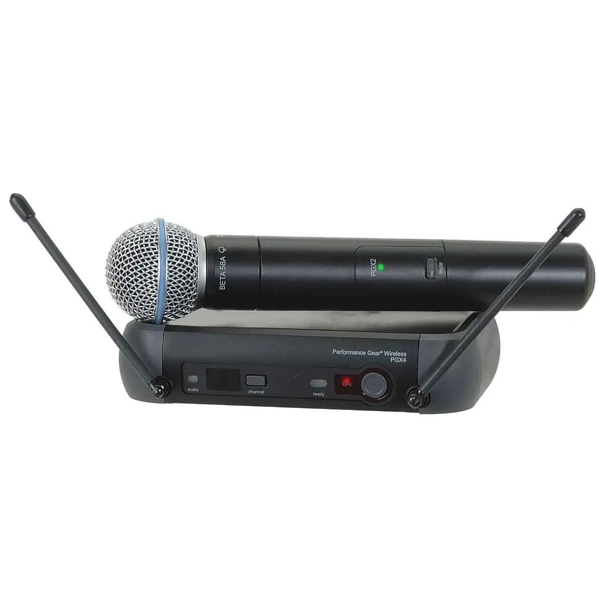 Microphone sans fil PGX24/BETA58A UHF de qualité, microtouches et boîtes de vol, et 1PC BETA57A de haute qualité vendu à chaud - Microphone