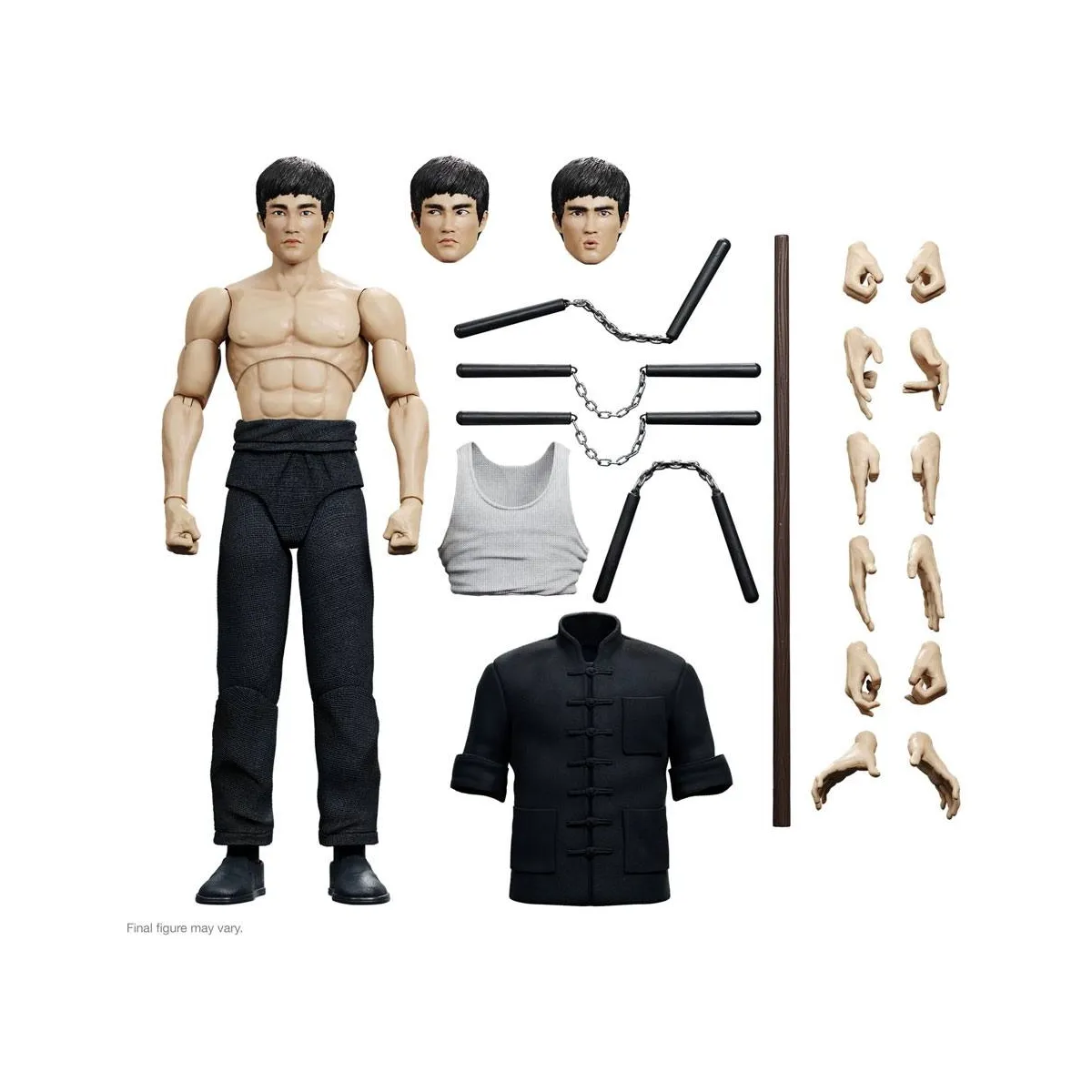 Bruce Lee - Figurine Ultimates Bruce The Warrior 18 cm