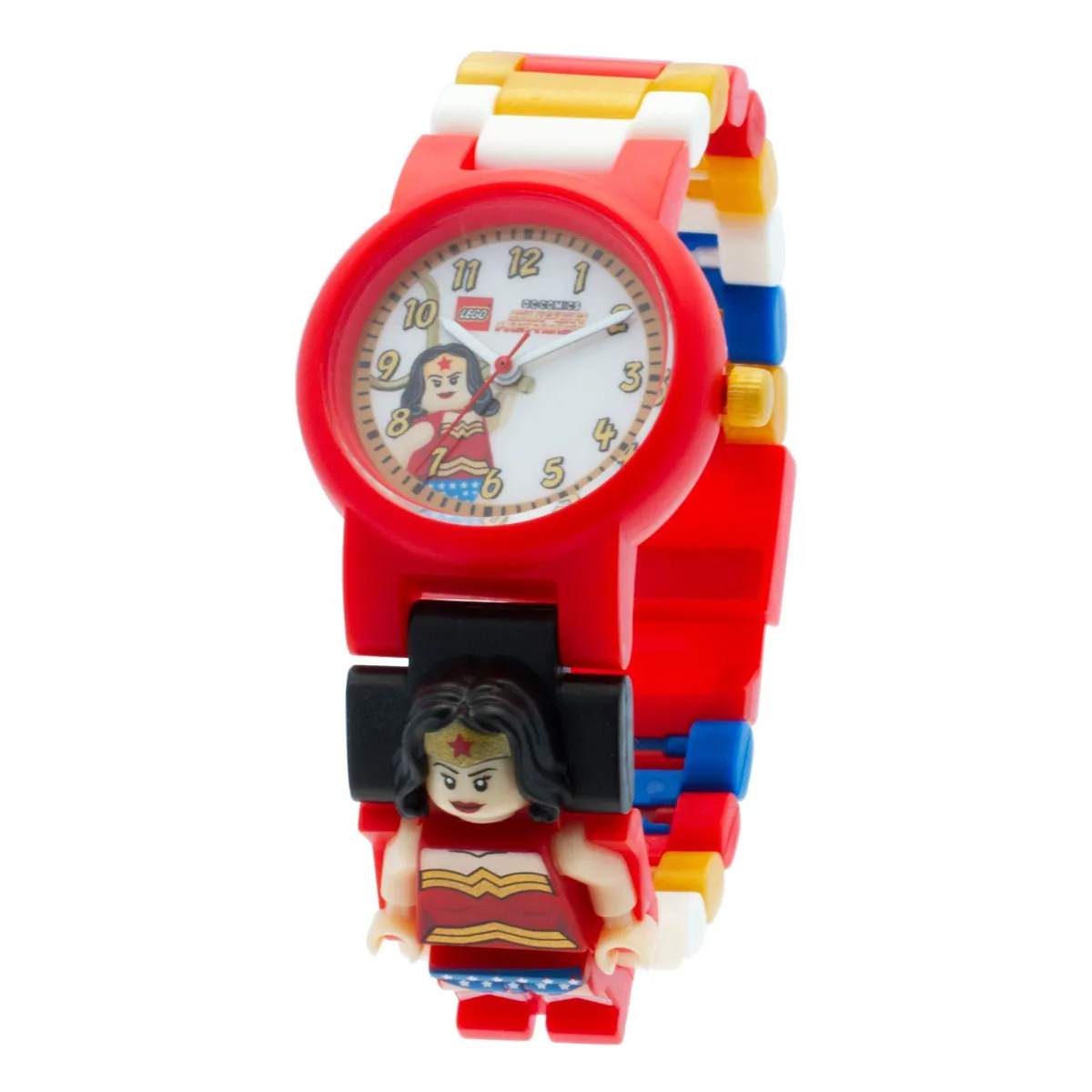 Lego 5004539 Montre à Construire Wonder Woman Multicolore