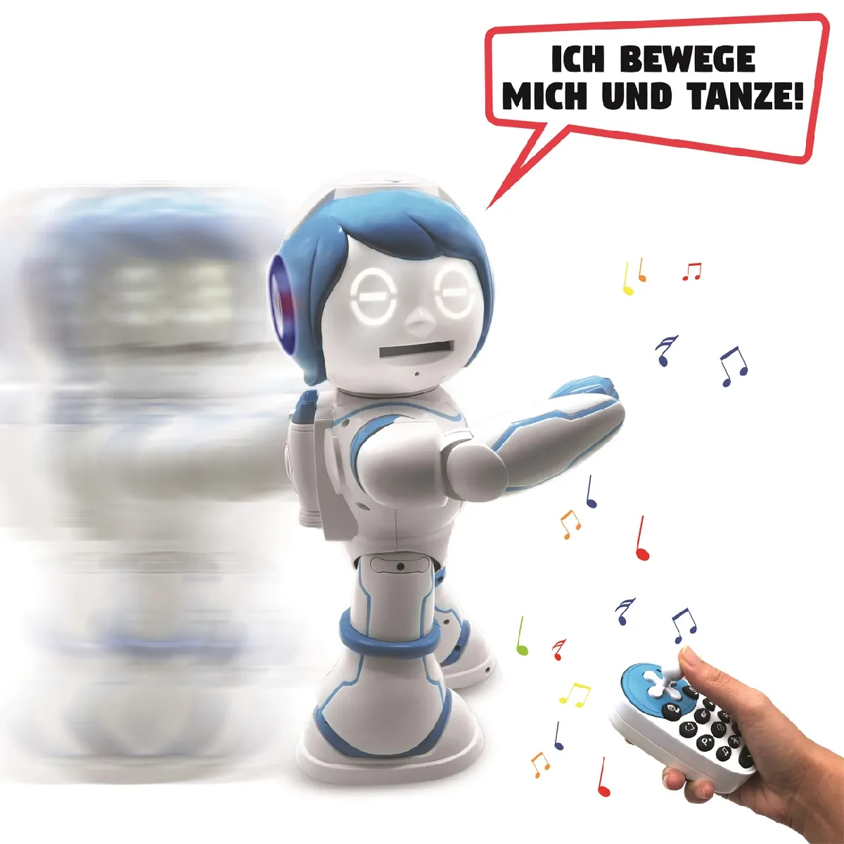 POWERMAN KID Mon Robot Ludo-Educatif Bilingue (Allemand/Anglais)