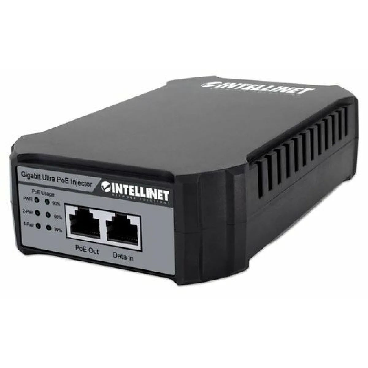 Injecteur Intellinet Gigabit Ultra PoE 1 x 95 Watt Port Boîtier Plastique Injecteur PoE