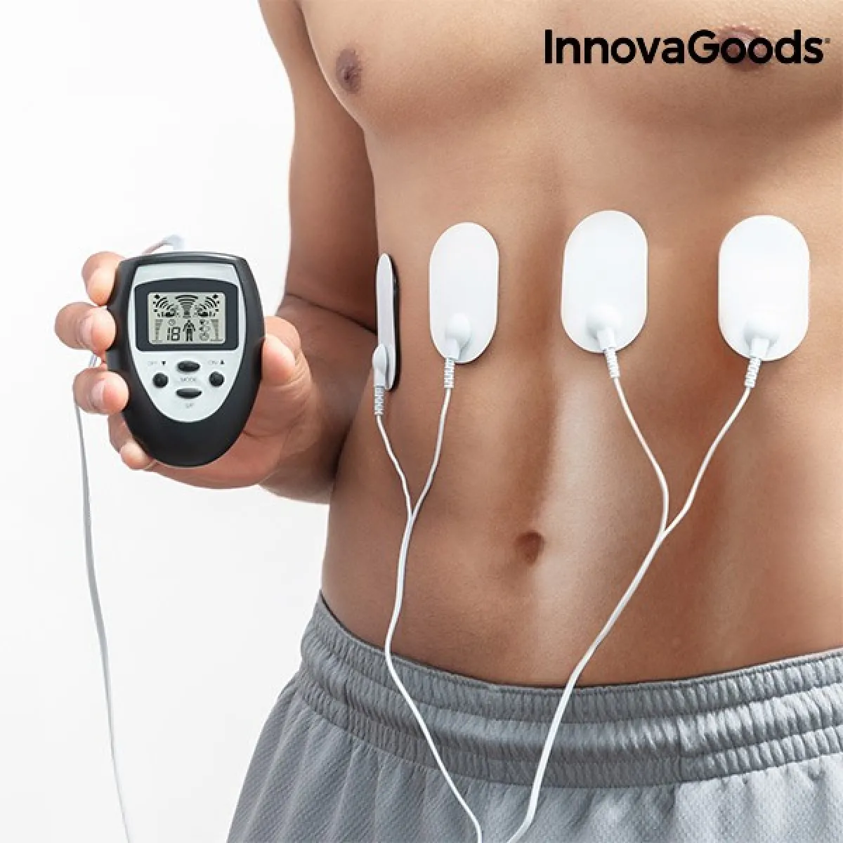 Electrostimulateur Stimulateur électrique musculaire - Ceinture de Musculation Abdominale Appareil Electrostimulation et Massage pas cher