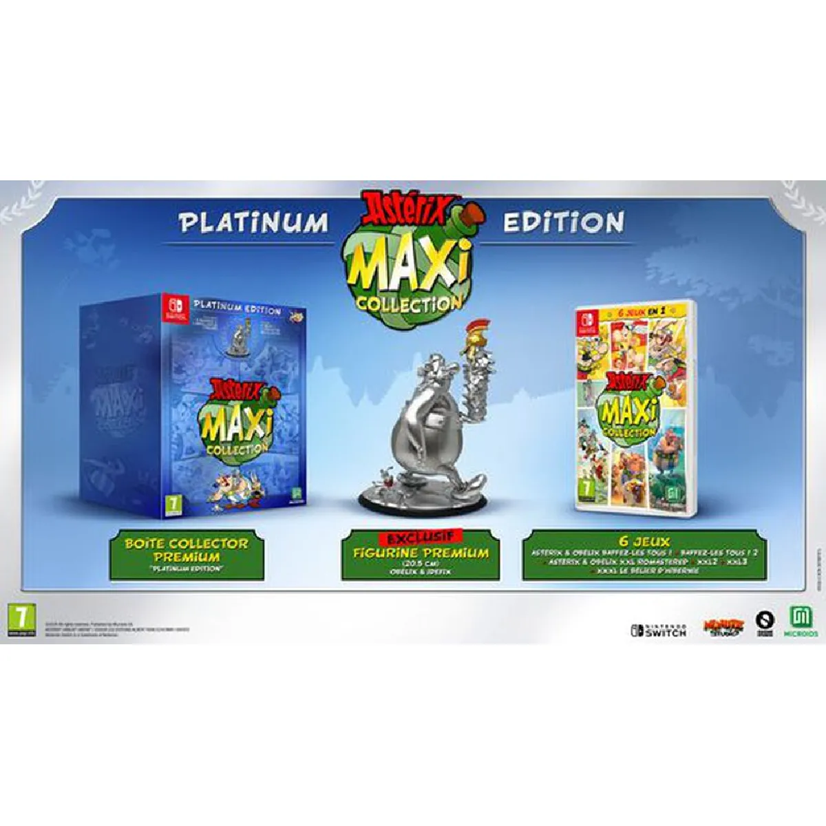 Asterix Maxi Collection Platinum Edition (inclus L'integral Des Jeux + Figurine