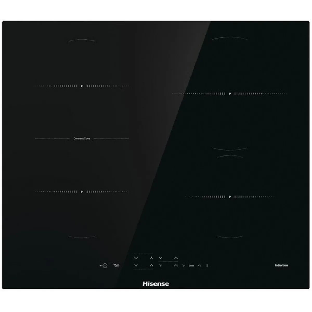 Hisense I6433CB7 plaque Noir Intégré (placement) 59.5 cm Plaque avec zone à induction 4 zone(s)