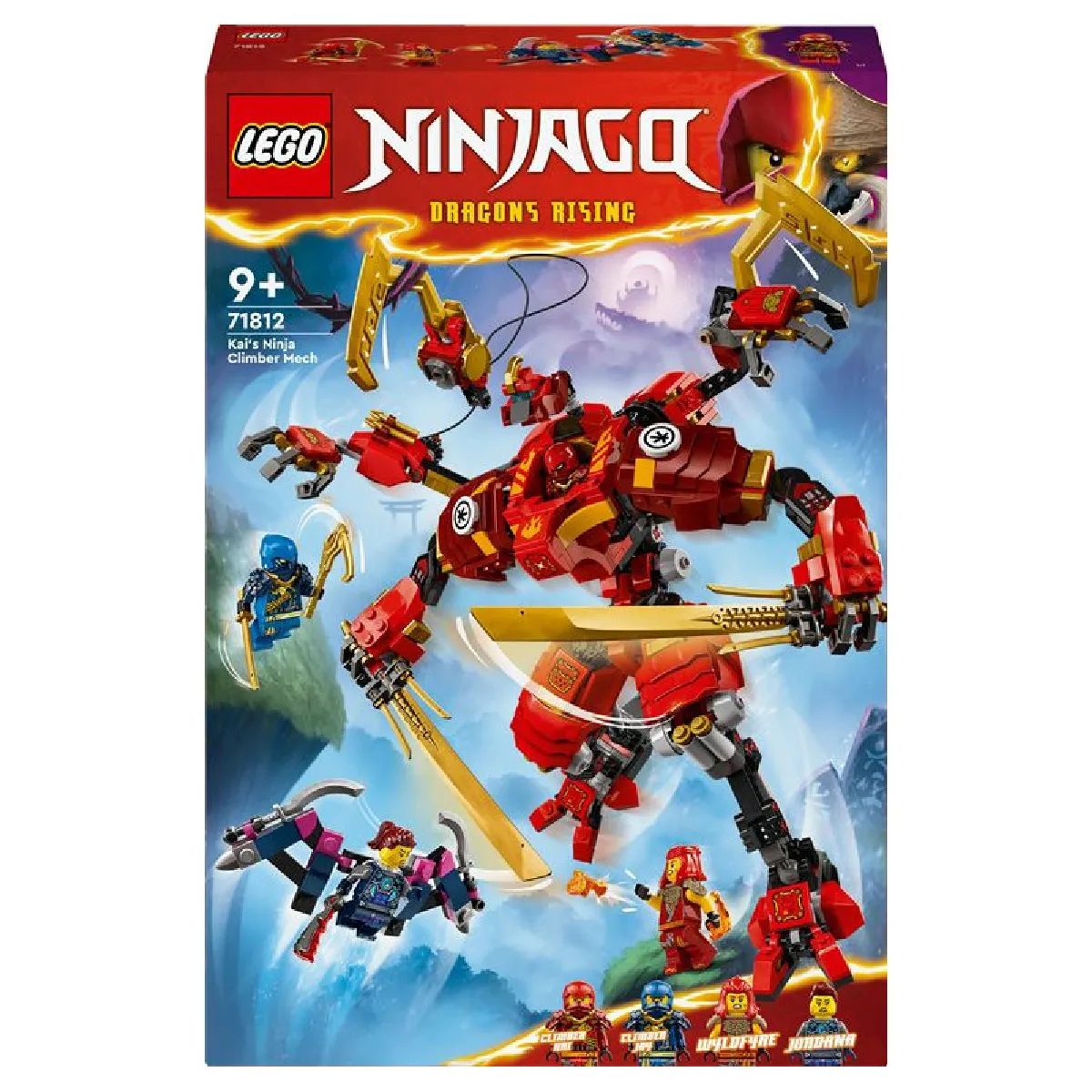 LEGO® Ninjago® 71812 Le robot grimpeur ninja de Kai