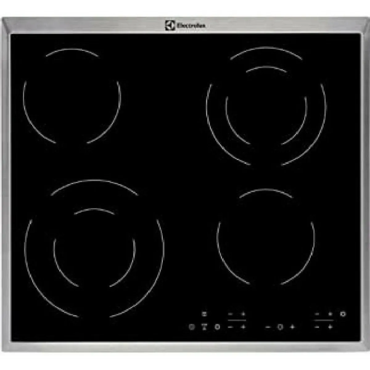 Plaques Vitro-Céramiques Electrolux EHF6342XOK 57,6 cm 51,6 cm 6300 W