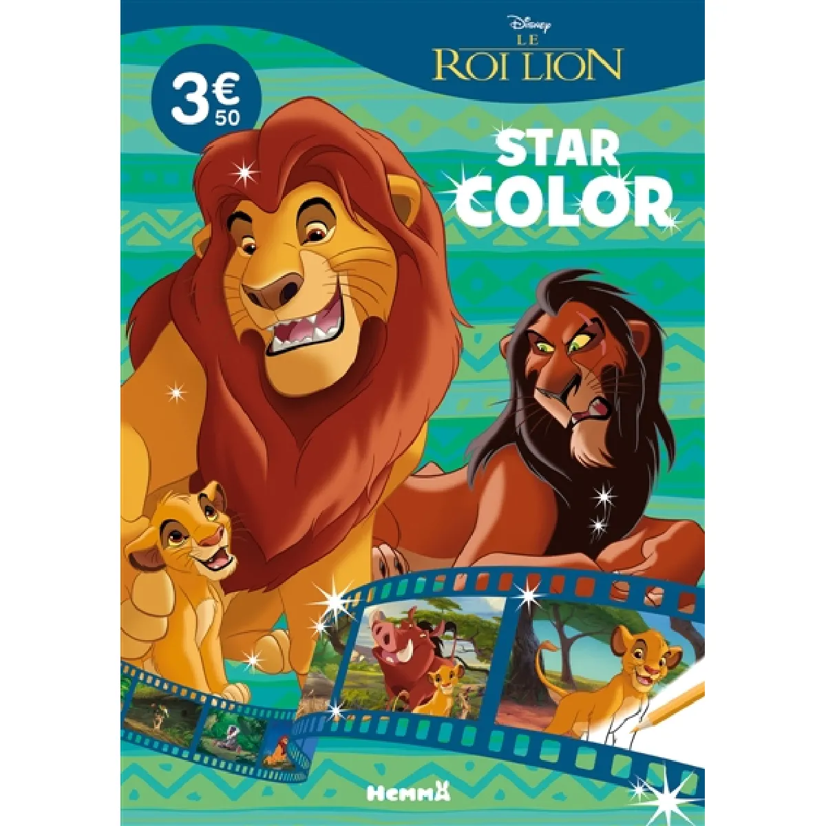 Disney Le Roi Lion : Star Color (Simba, Mufasa et Scar)