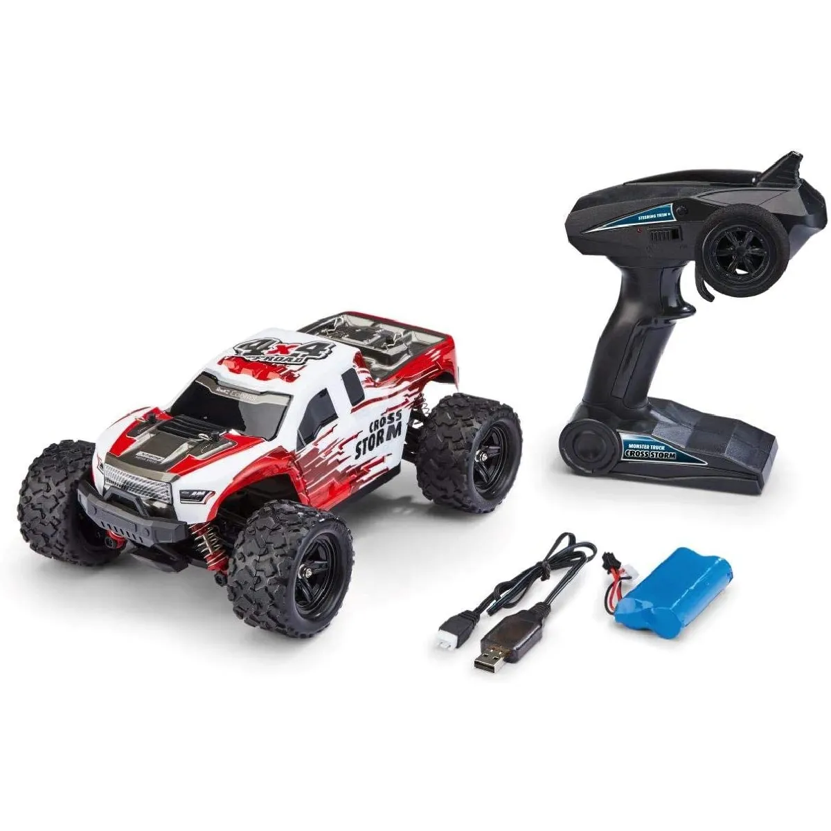 Revell voiture telecommandee Pick up 4x4 Cross Storm Rapide 50 km h a Batterie Voiture RC Rue du Commerce