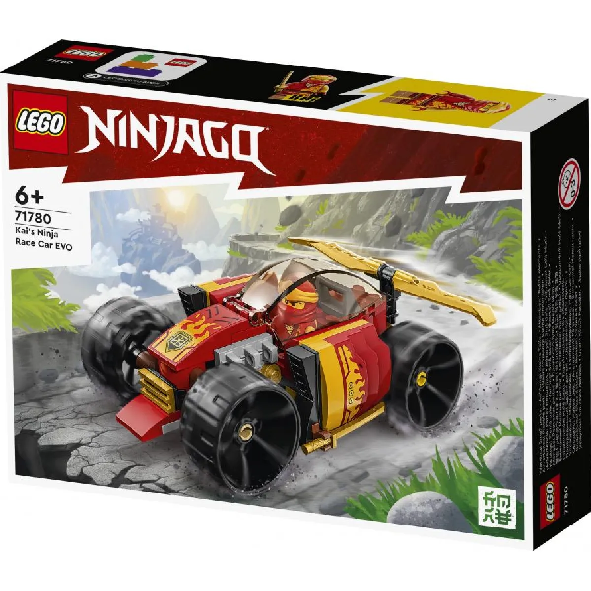 71780 La voiture de course ninja de Kai ? Évolution LEGO® NINJAGO®