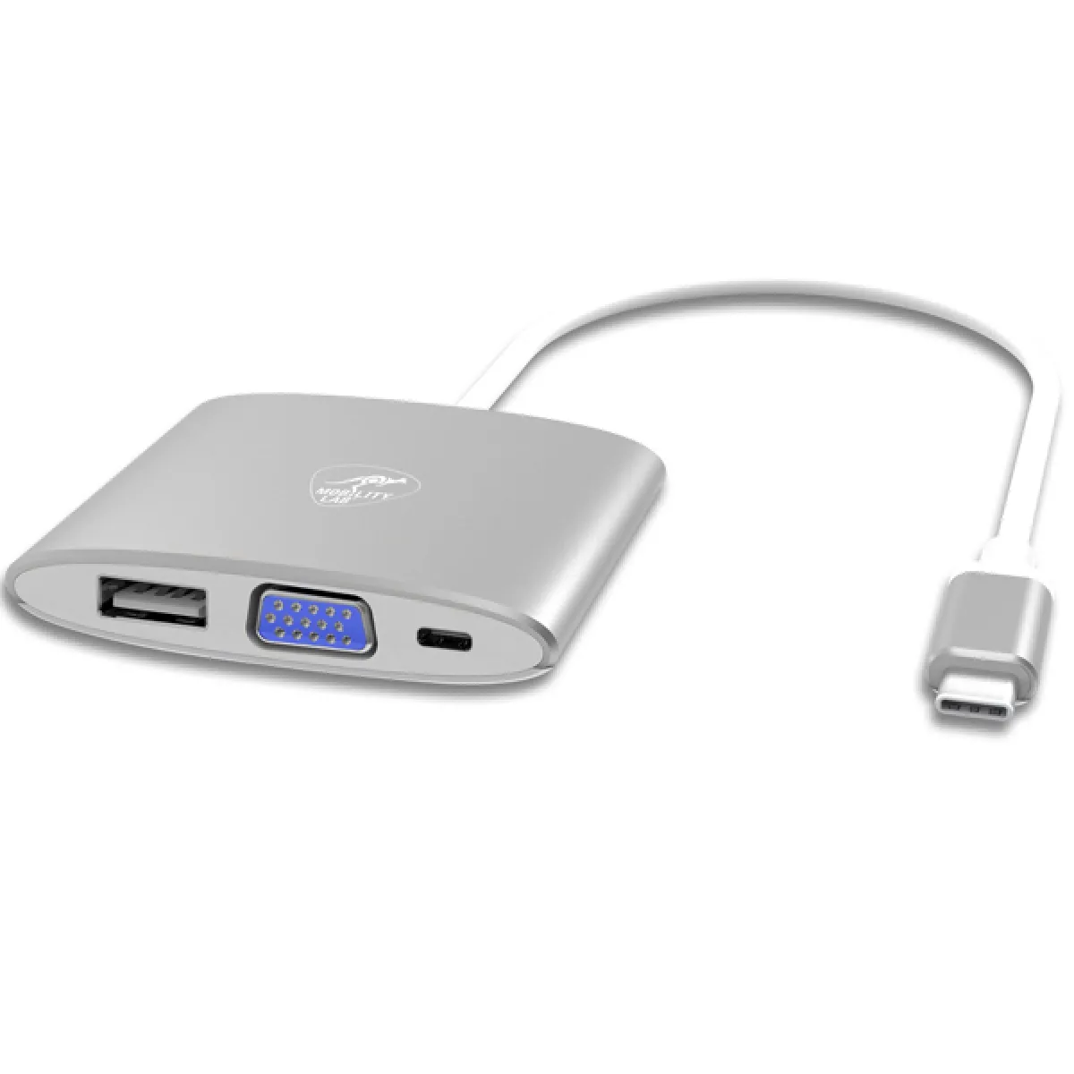 Adaptateur USB-C / VGA + USB-C + USB