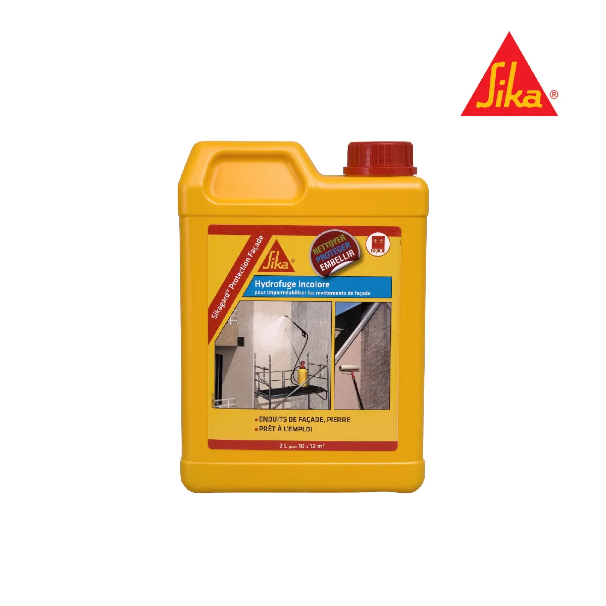 Imperméabilisant SIKA Sikagard Protection Façade - 2L