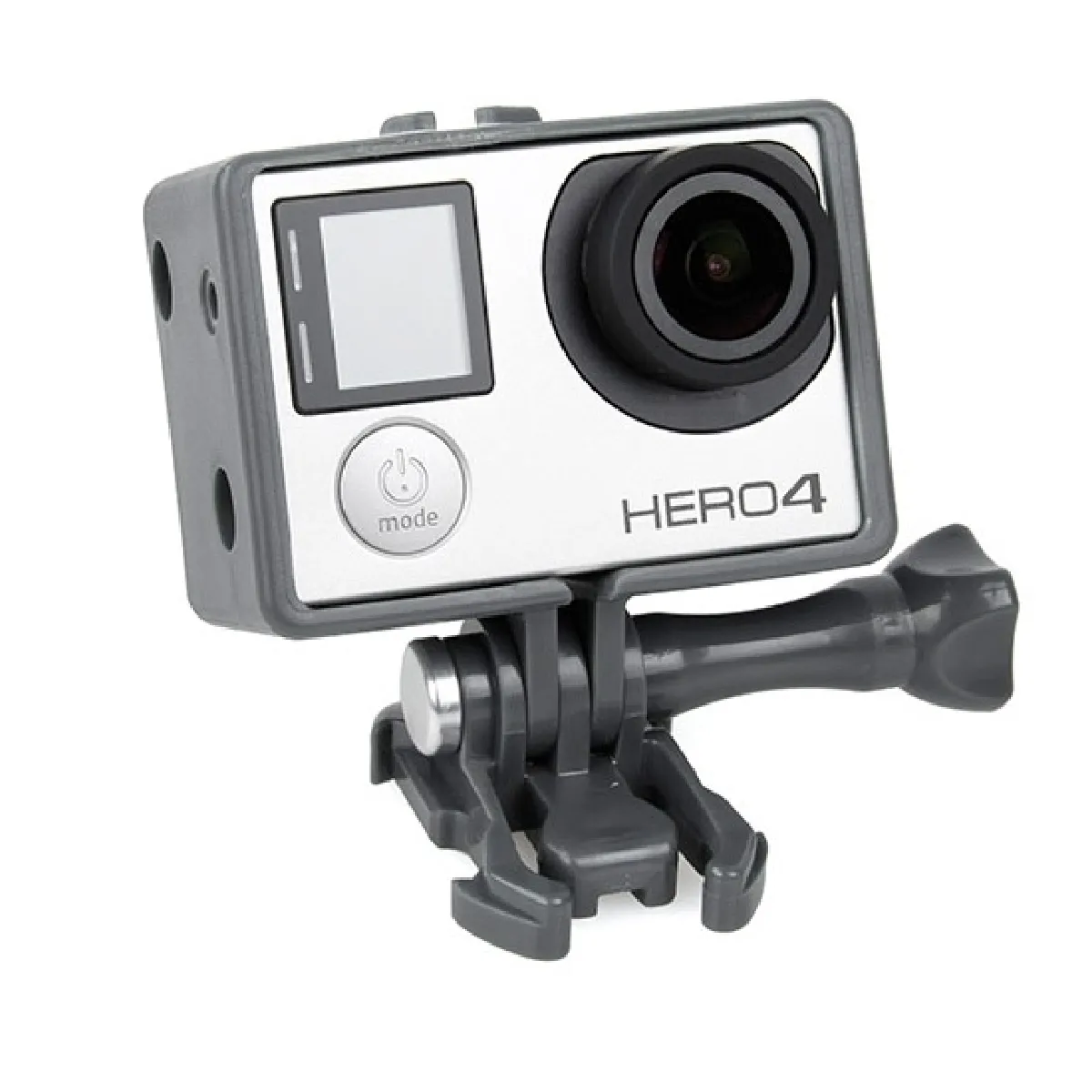 Cadre de protection gris pour GoPro Hero 4 / 3+ / 3 BacPac Frame Mount Boîtier