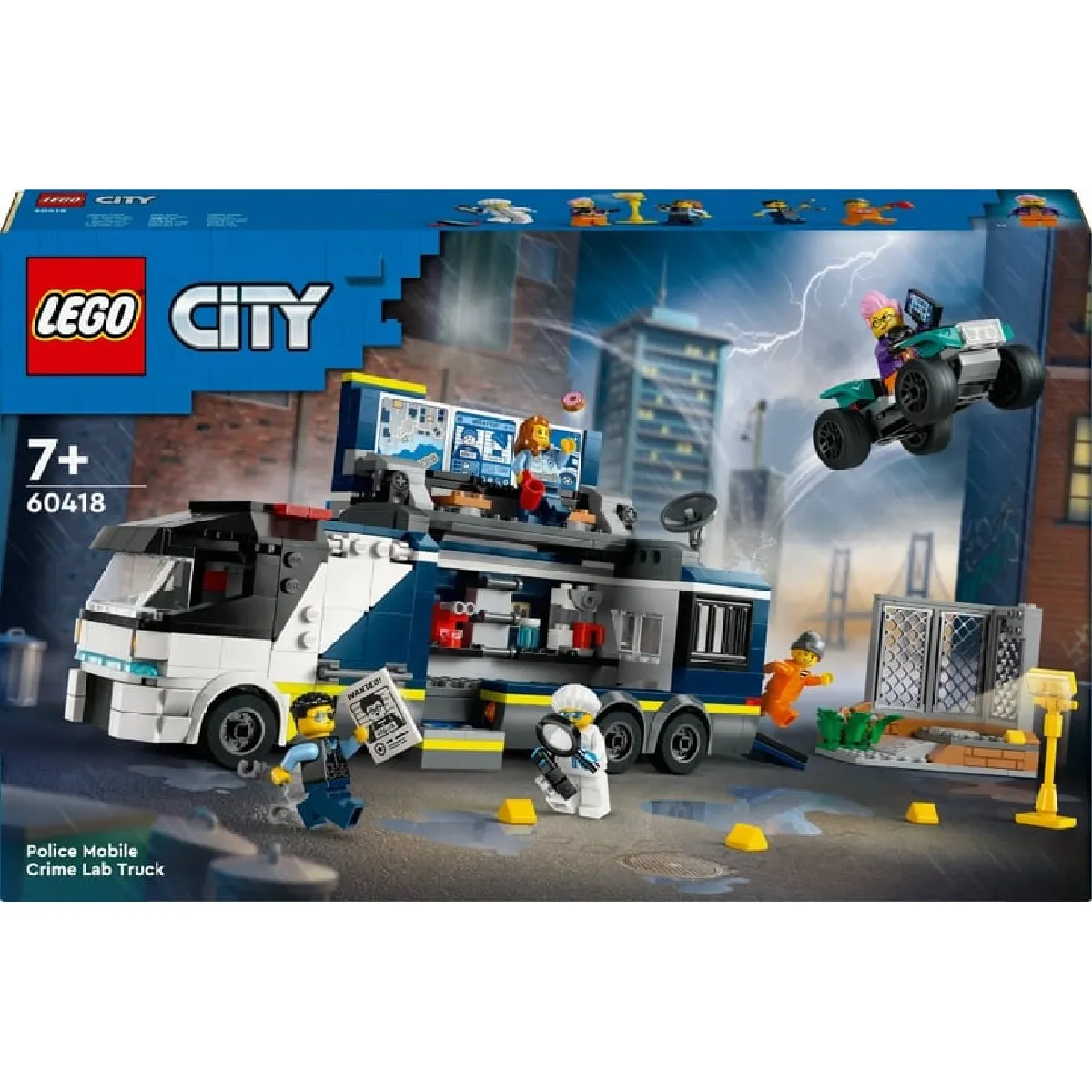 60418 Le laboratoire de police scientifique mobile LEGO® City