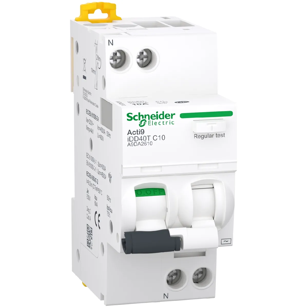 disjoncteur-differentiel-idd40t-1p-n-10a-courbe-c-30-ma-type-ac-6-ka-schneider-electric-a9da2610-a9da2610