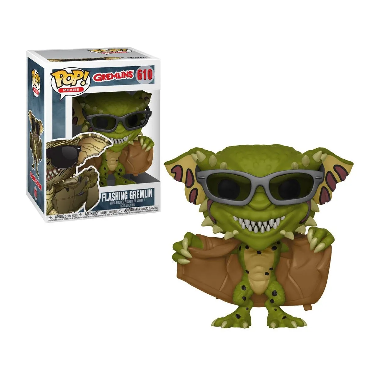 Gremlins 2 - Figurine POP! Flashing Gremlin 9 cm