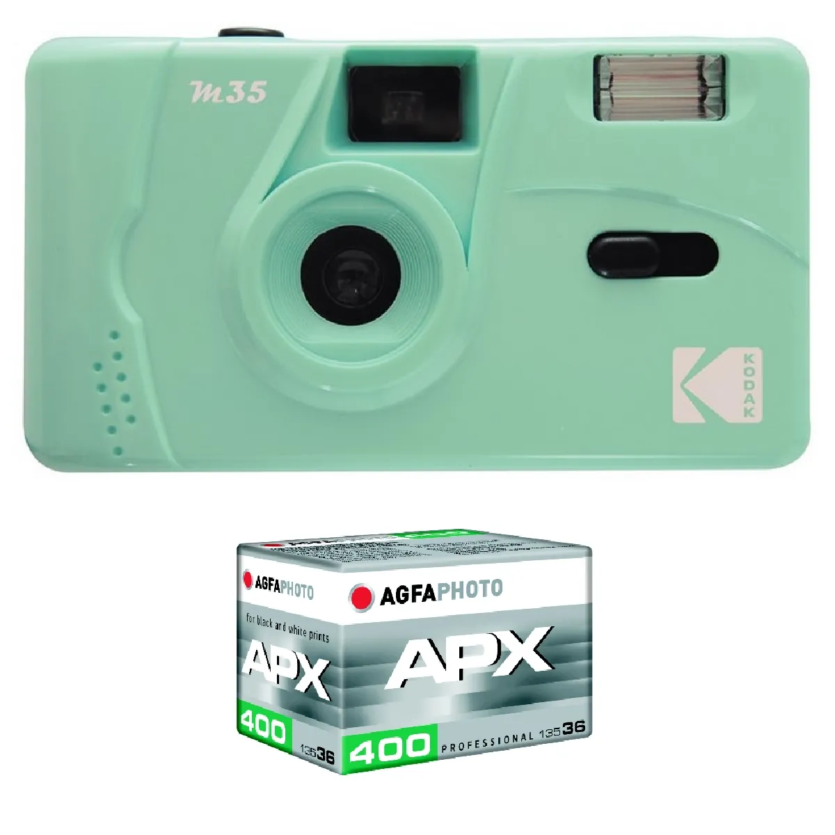 kodak-m35-appareil-photo-rechargeable-35mm-objectif-grand-angle-fixe-viseur-optique-flash-integre-pile-aaa-mint-green-rue-du-commerce-39440278548