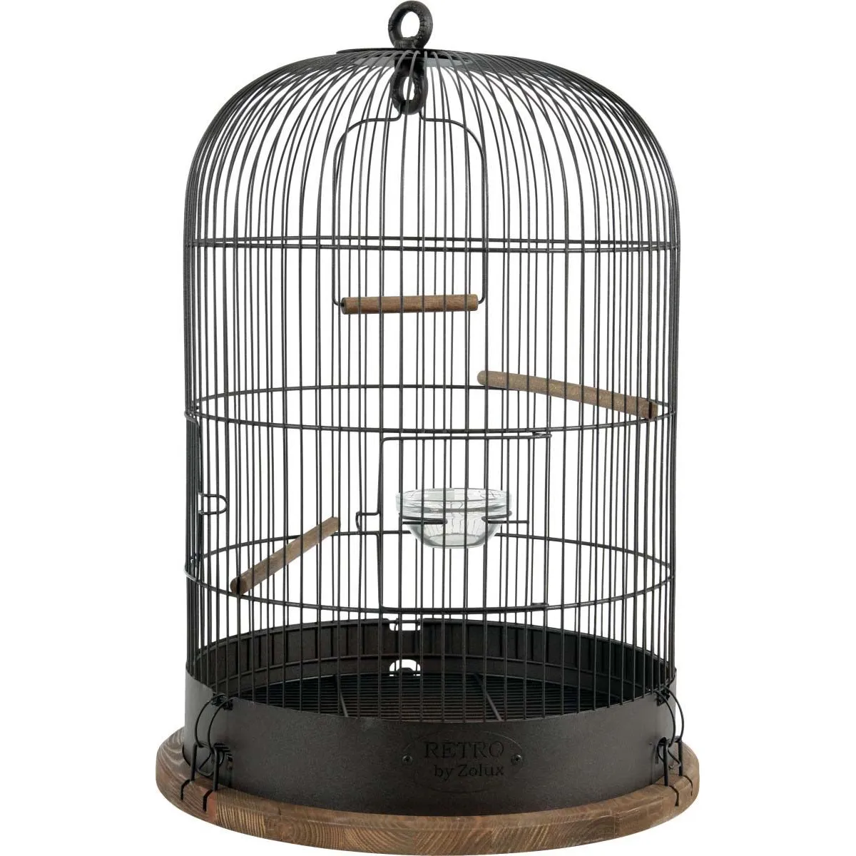 Cage rétro pour oiseaux Lisette 35 cm.