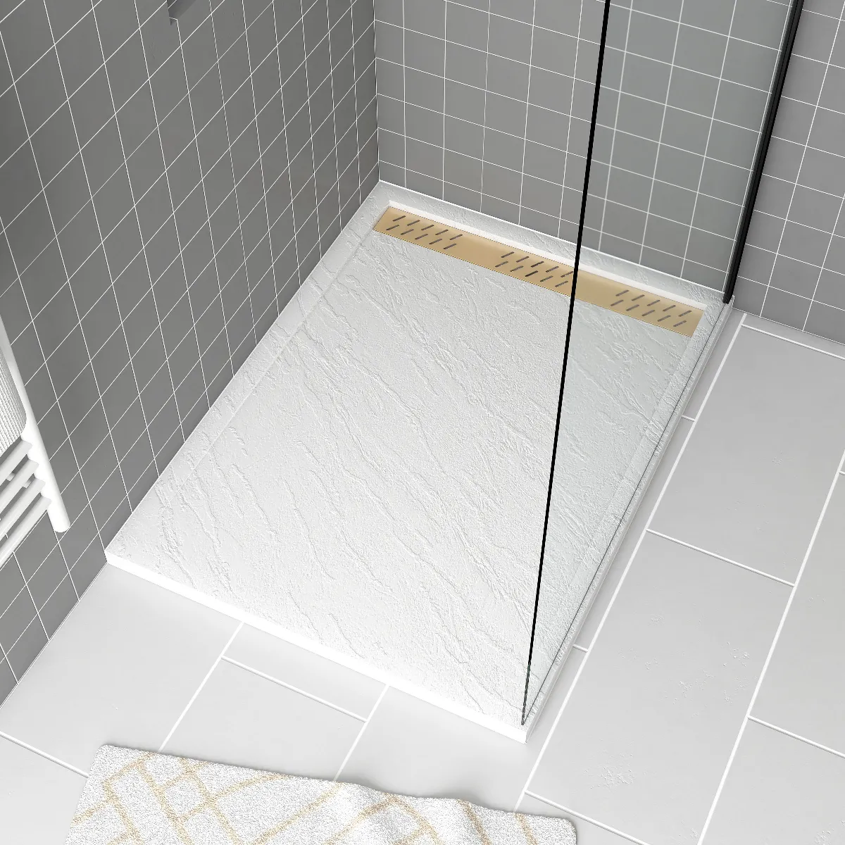 Receveur de douche 120x90