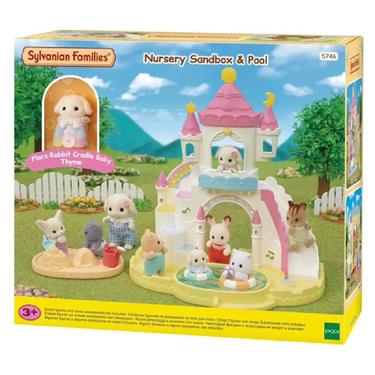 5746 Sylvanian Families Le bac a sable et piscine des bebes