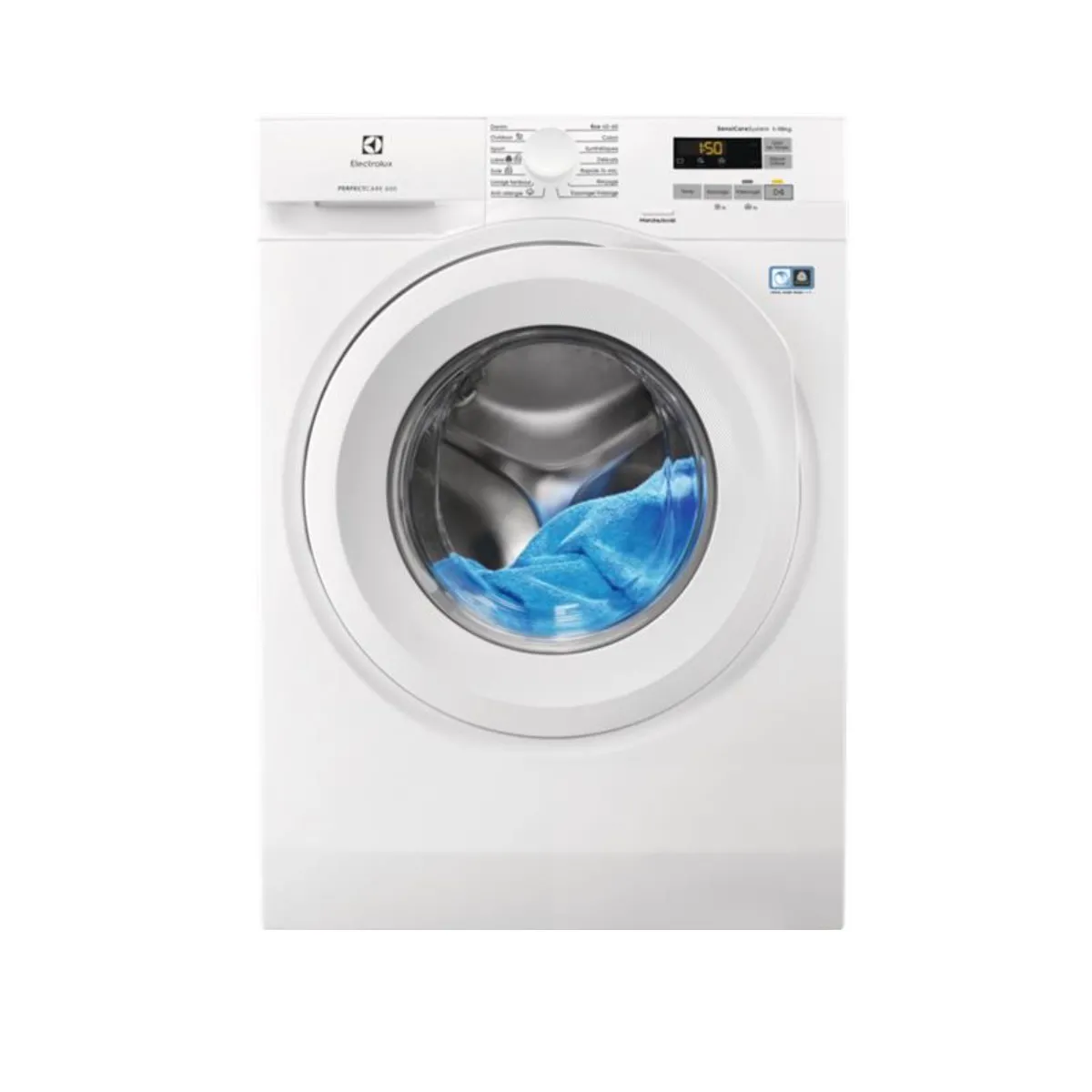 Lave-linge hublot 10kg 1400 tours/min blanc - EW6F5120WA - ELECTROLUX