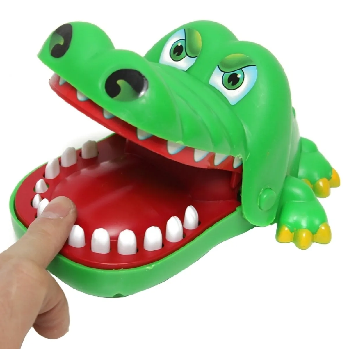 Jeux Jouets pour mordre le jouet Crocodile fou poussant les dents