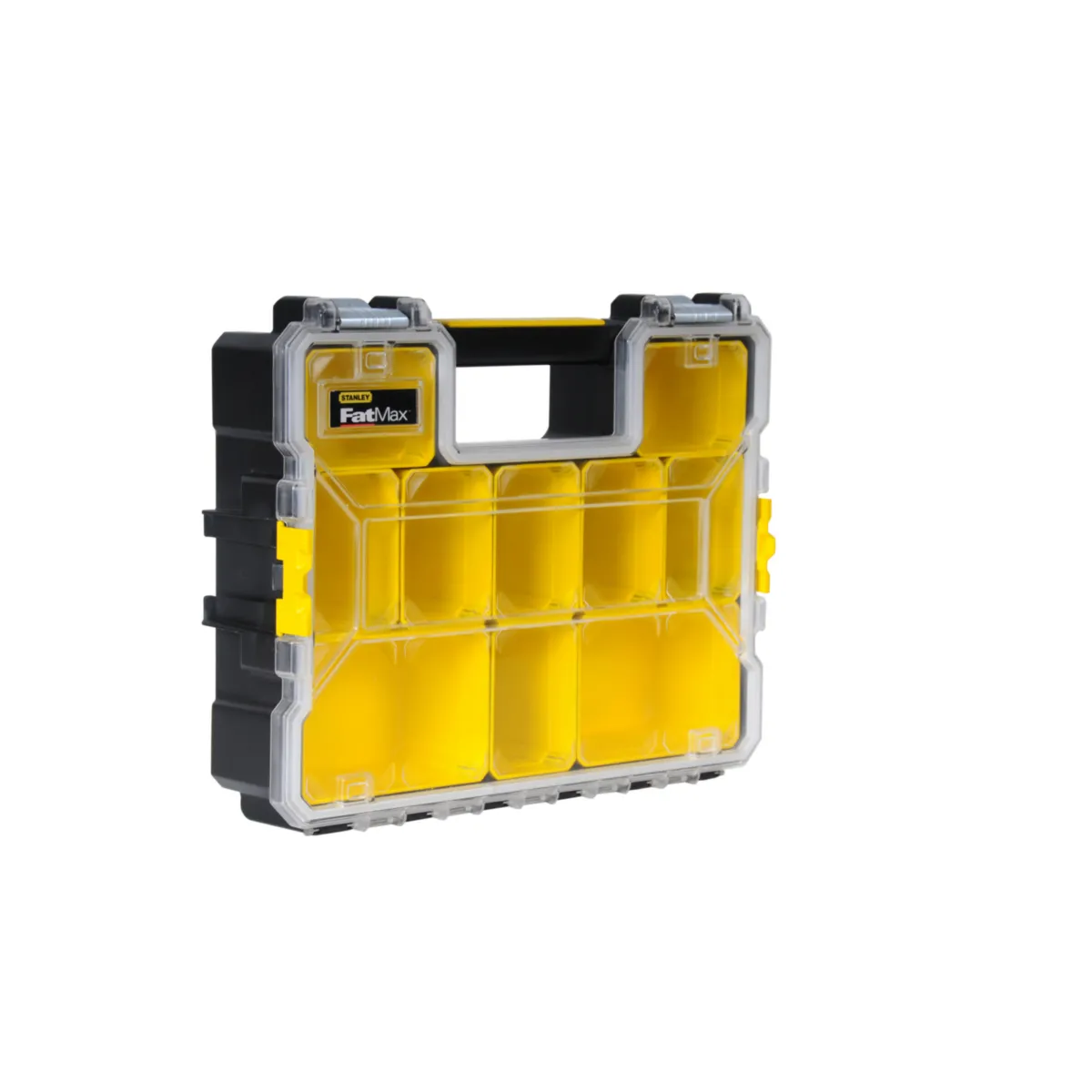 organiseur - stanley fatmax -10 compartiments - profondeur 106 mm - stanley 1-97-518