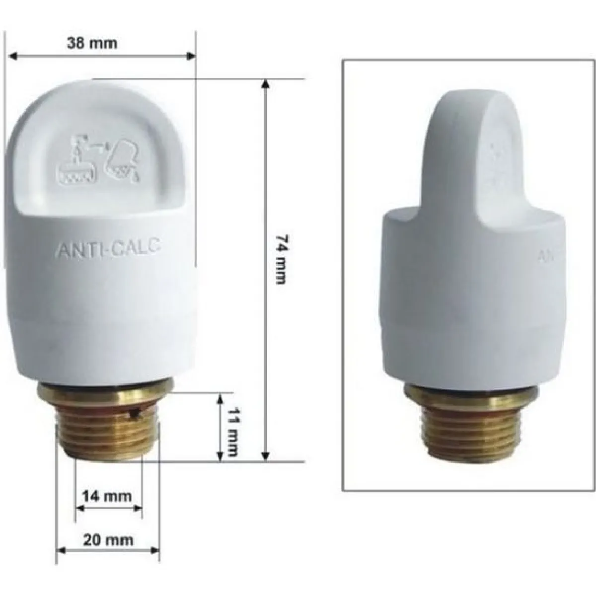 Bouchon pour centrale vapeur Calor CS-00132541