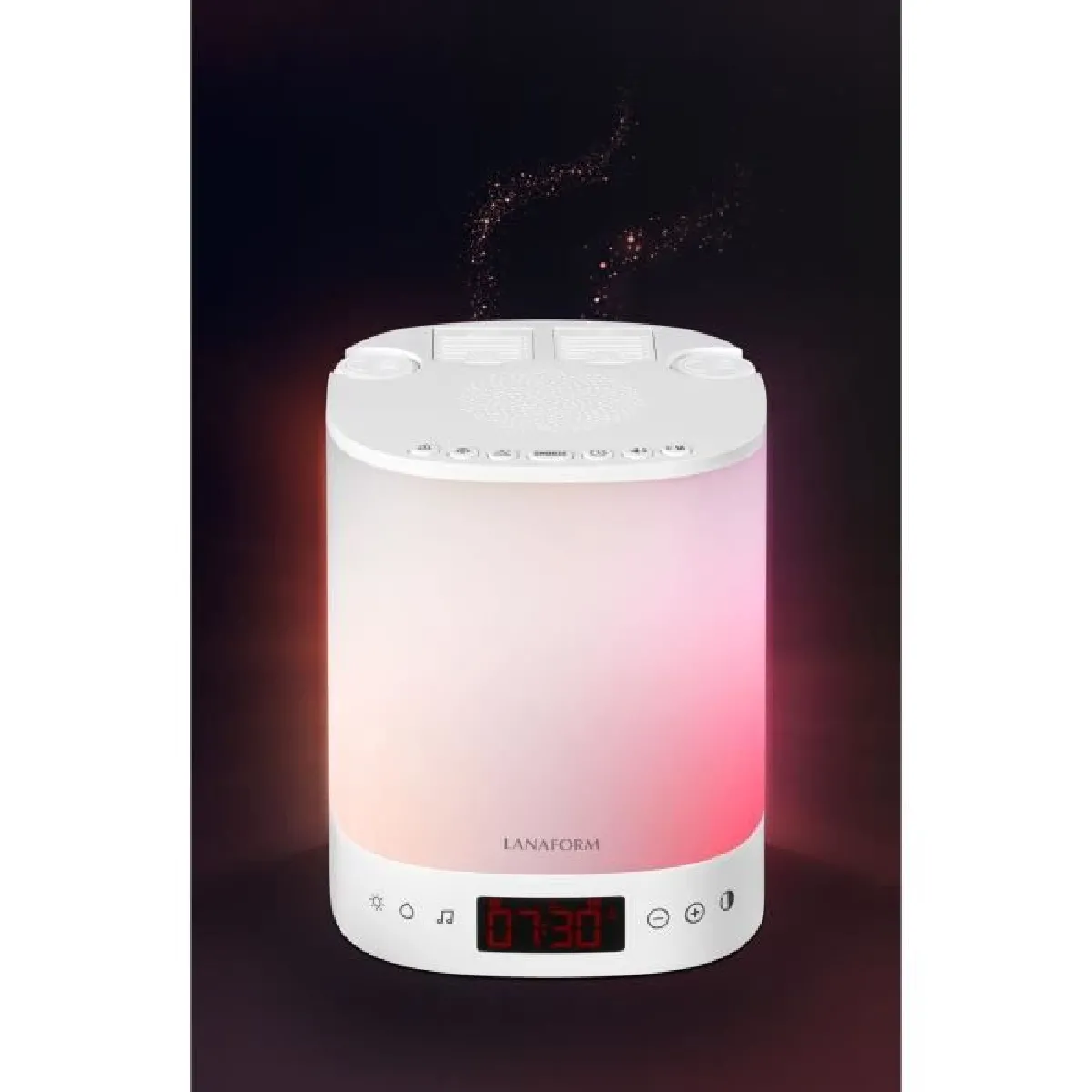 LANAFORM WAKE UP SCENTS - Simulateur d'aube et de crépuscule - Diffusion d'huile essentielles