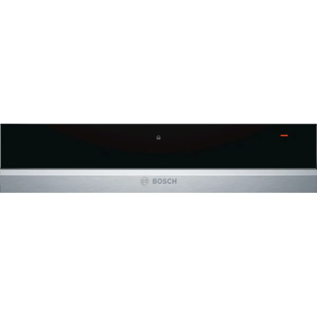 Tiroir chauffant 14cm inox/noir - bic630ns1 - BOSCH