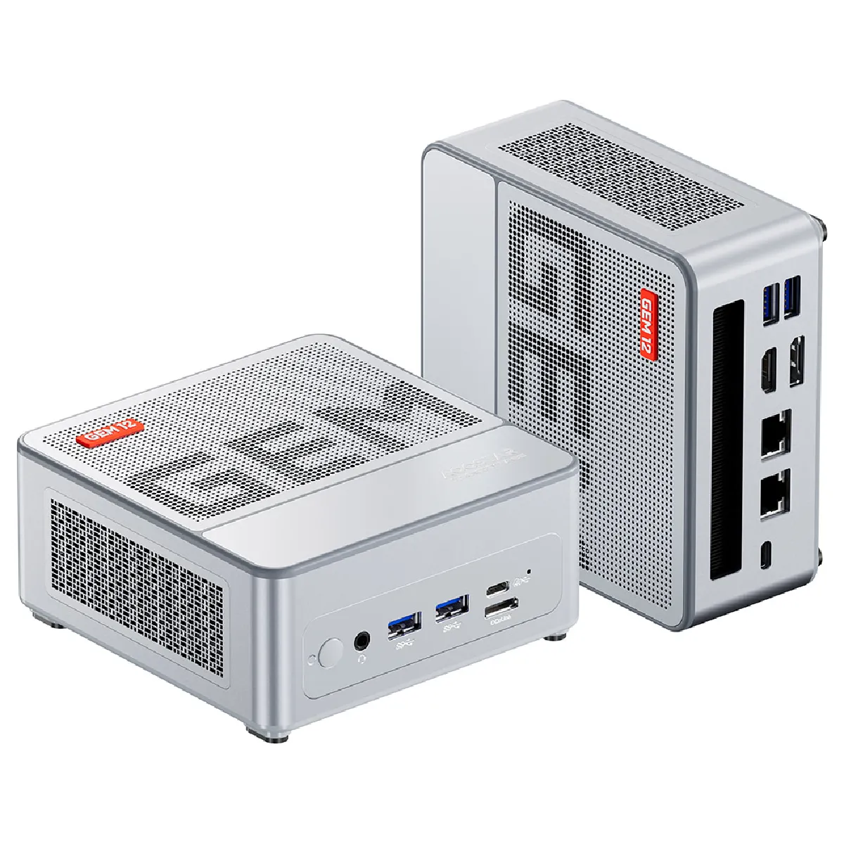 Mini PC AOOSTAR GEM12, AMD Ryzen 9 6900HX 8 cœurs jusqu'à 4,9 GHz, 32 Go de RAM DDR5, 1 To de SSD PCle 4.0