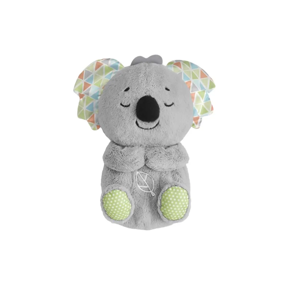 Fisher-Price Peluche Lumineuse et Sonore Koala Câlins Bonne Nuit Douce et Apaisante Gris