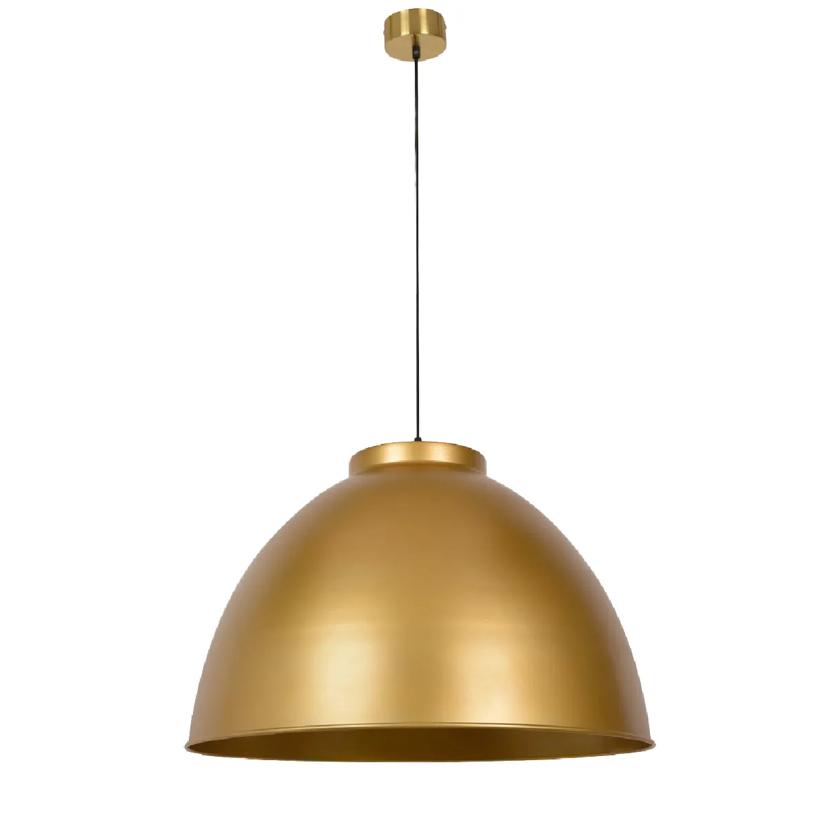 Suspension Abat jour dome 60 cm en metal dore OR taille XXL COREP