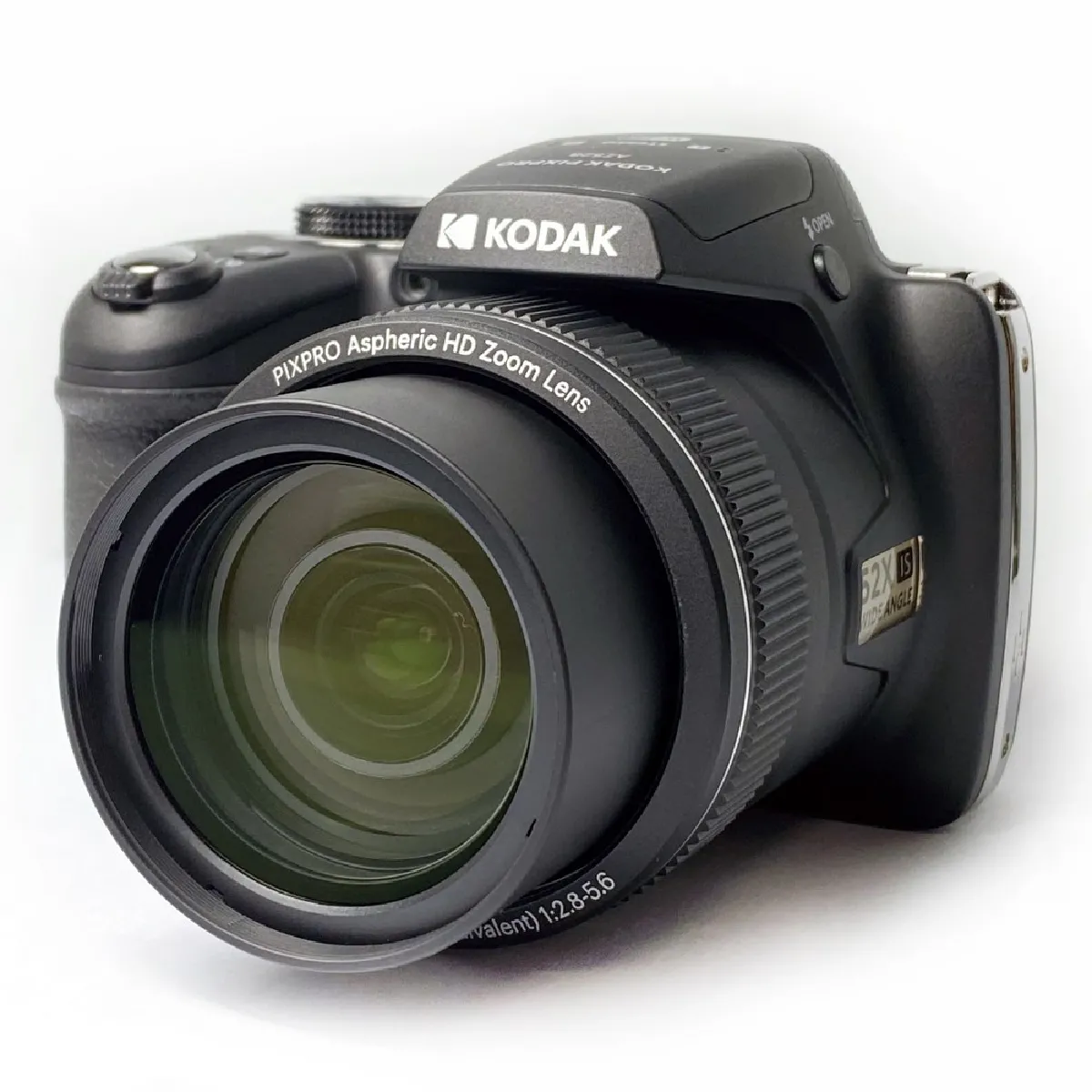 KODAK Pixpro AZ528 - Appareil Photo Bridge Numérique 16 Mpixels, Zoom Optique x52, Stabilisateur Optique, Ecran LCD 3 pouces, Vidéo Full HD 1080p, Batterie au Li-ion - Noir - NOIR