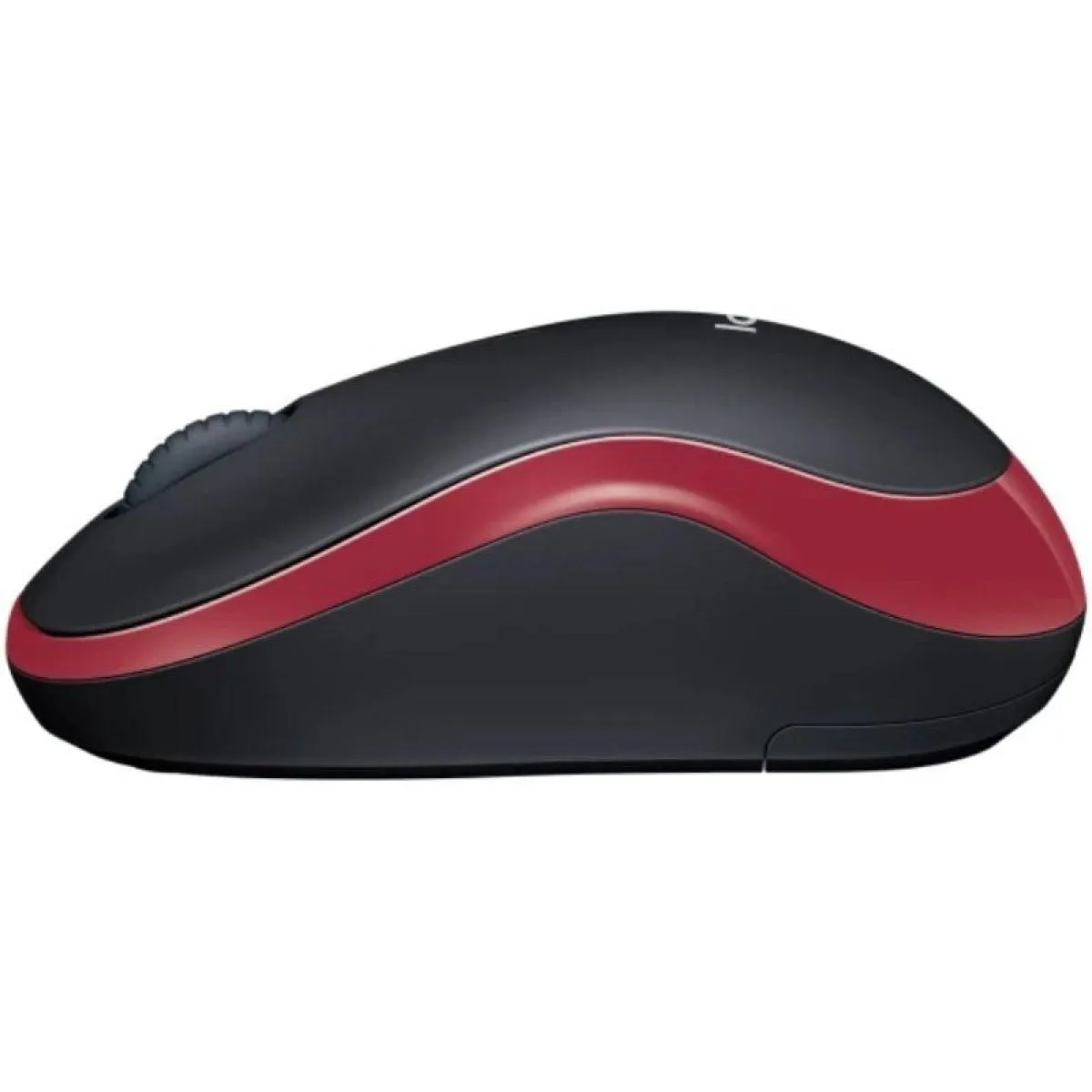 Ratón Inalámbrico Logitech M185 910-002240/ Hasta 1000 DPI/ Rojo