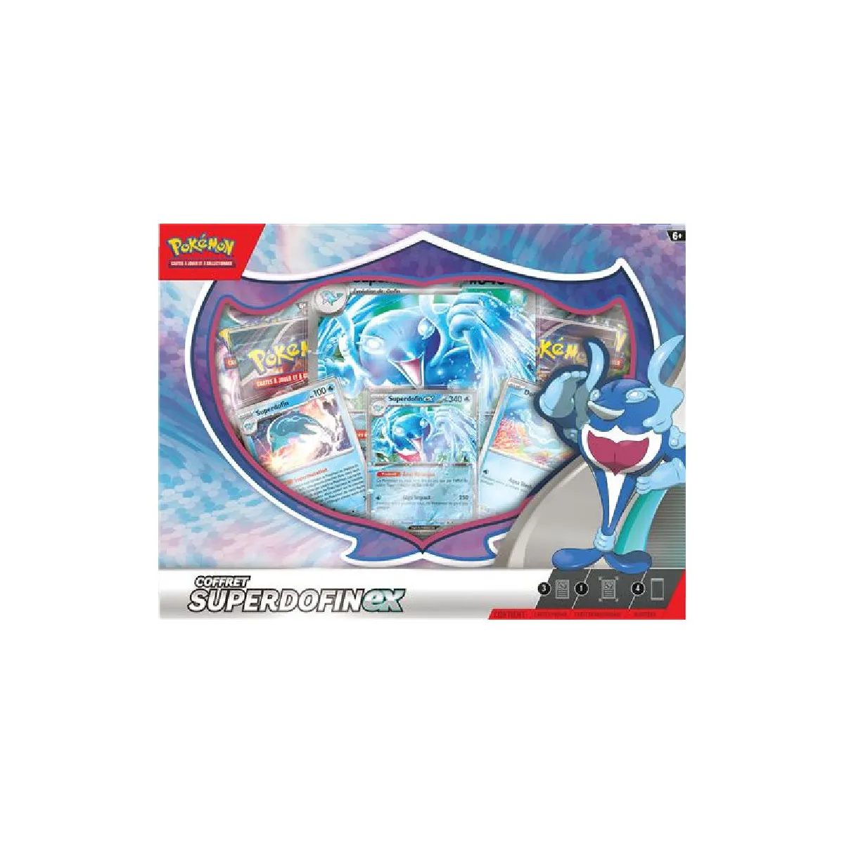 Cartes à collectionner Pokémon Coffret Superdofin ex