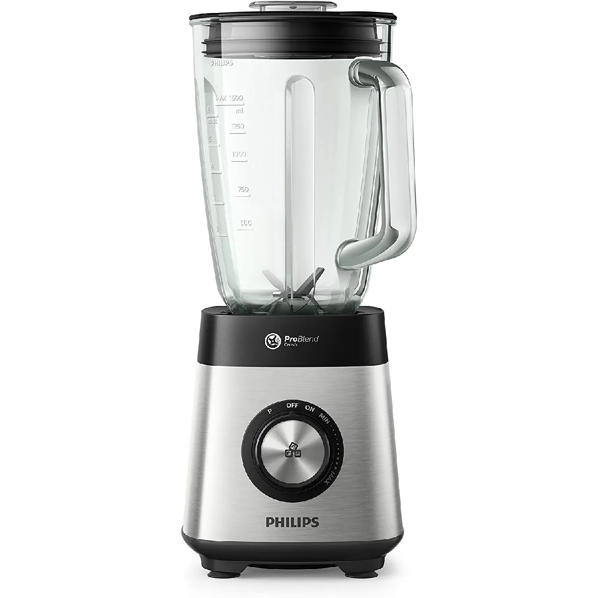 blender électrique de 2L 1000W noir gris