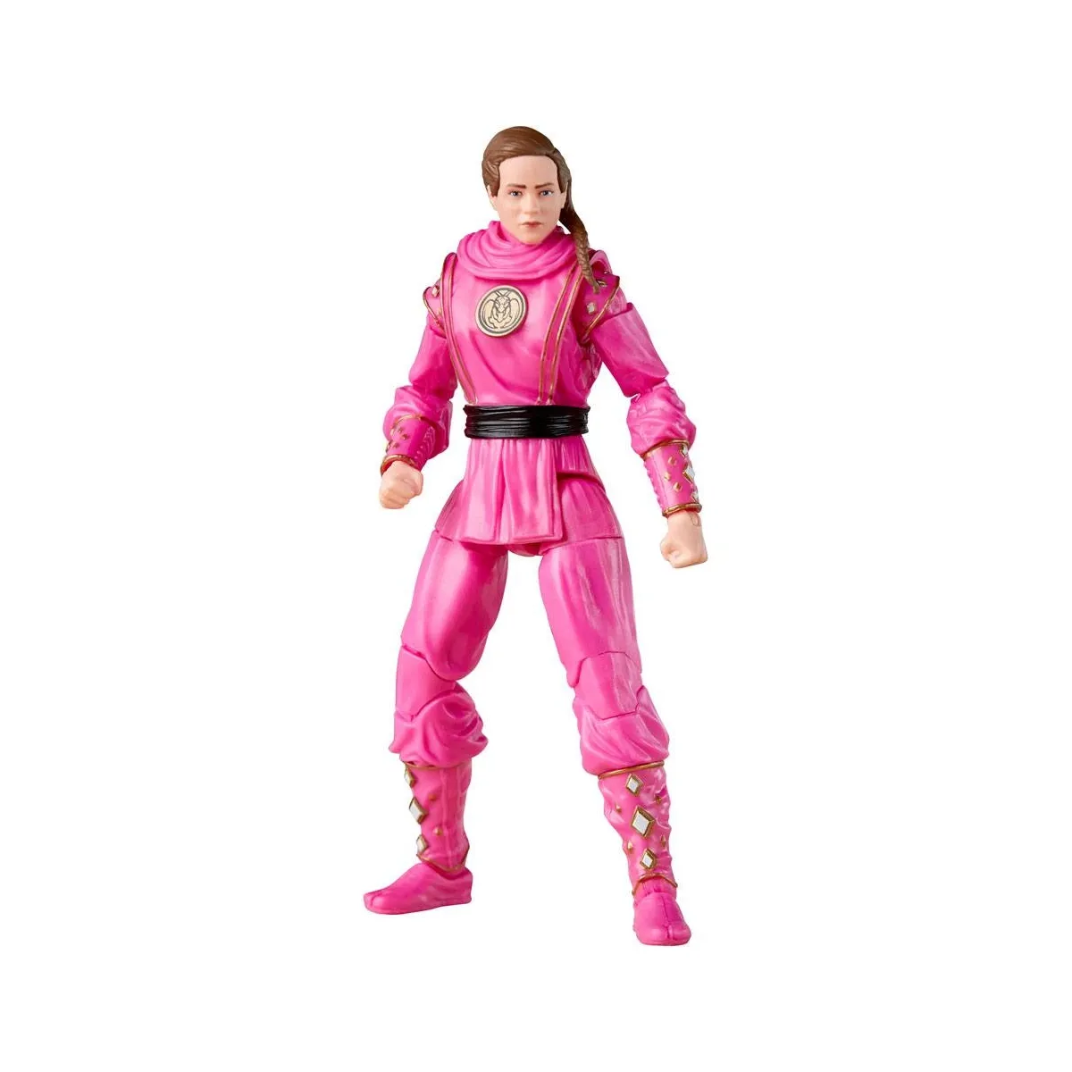 Power Rangers X Cobra Kai Ligtning Collection - Figurine Morphed Samantha LaRusso Pink Mantis Ranger 15 cm