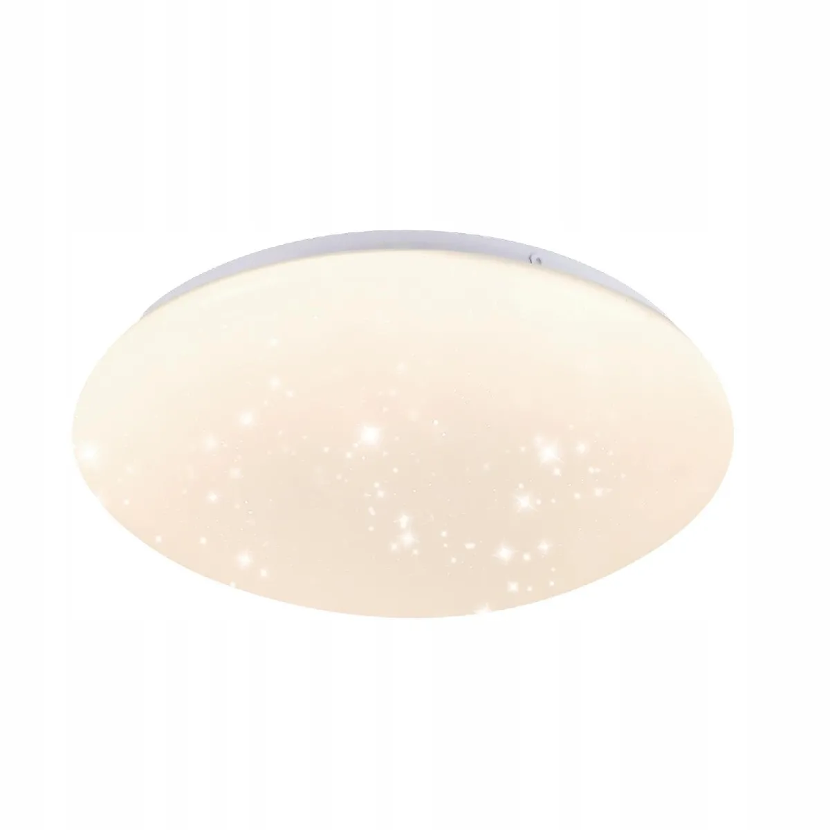 NETTLIFE Plafonnier LED 25 cm rond 12 W 4000 K cuisine chambre couloir ciel étoilé blanc neutre pour enfant escalier