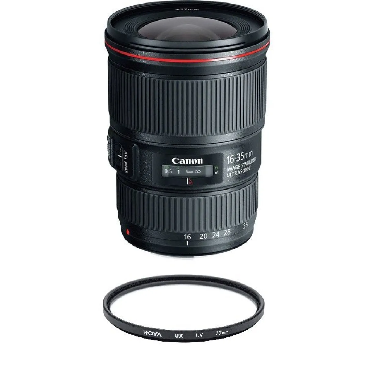 CANON EF 16-35mm F4L IS USM + HOYA UX UV 77mm Filter