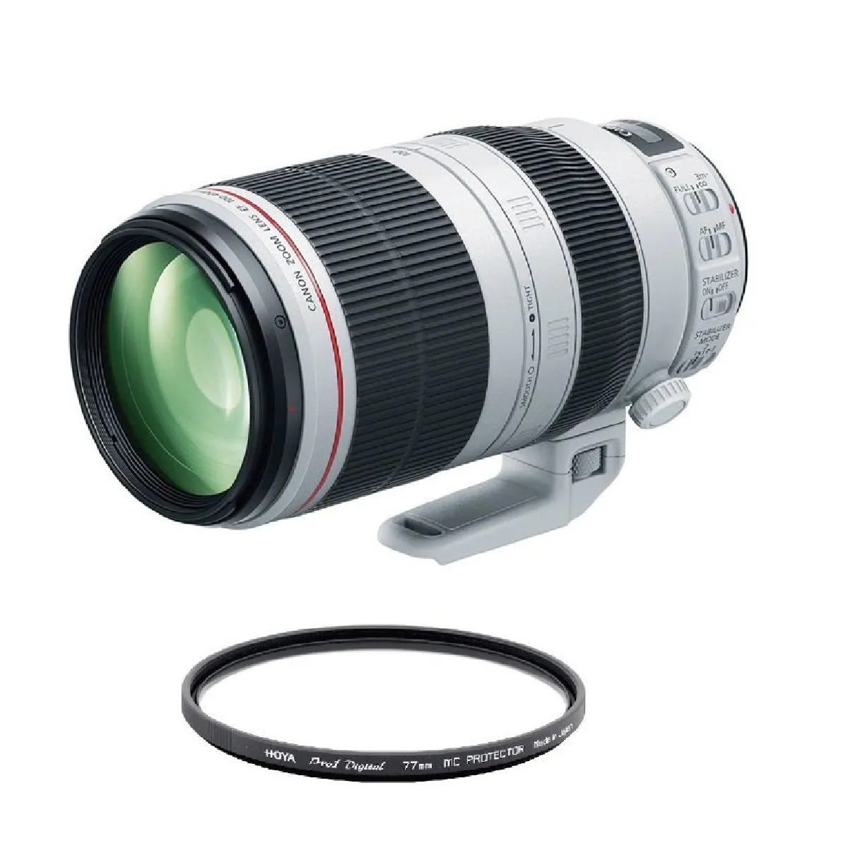 CANON EF 100-400mm F4.5-5.6L IS II USM + HOYA 77mm PRO 1D Protector