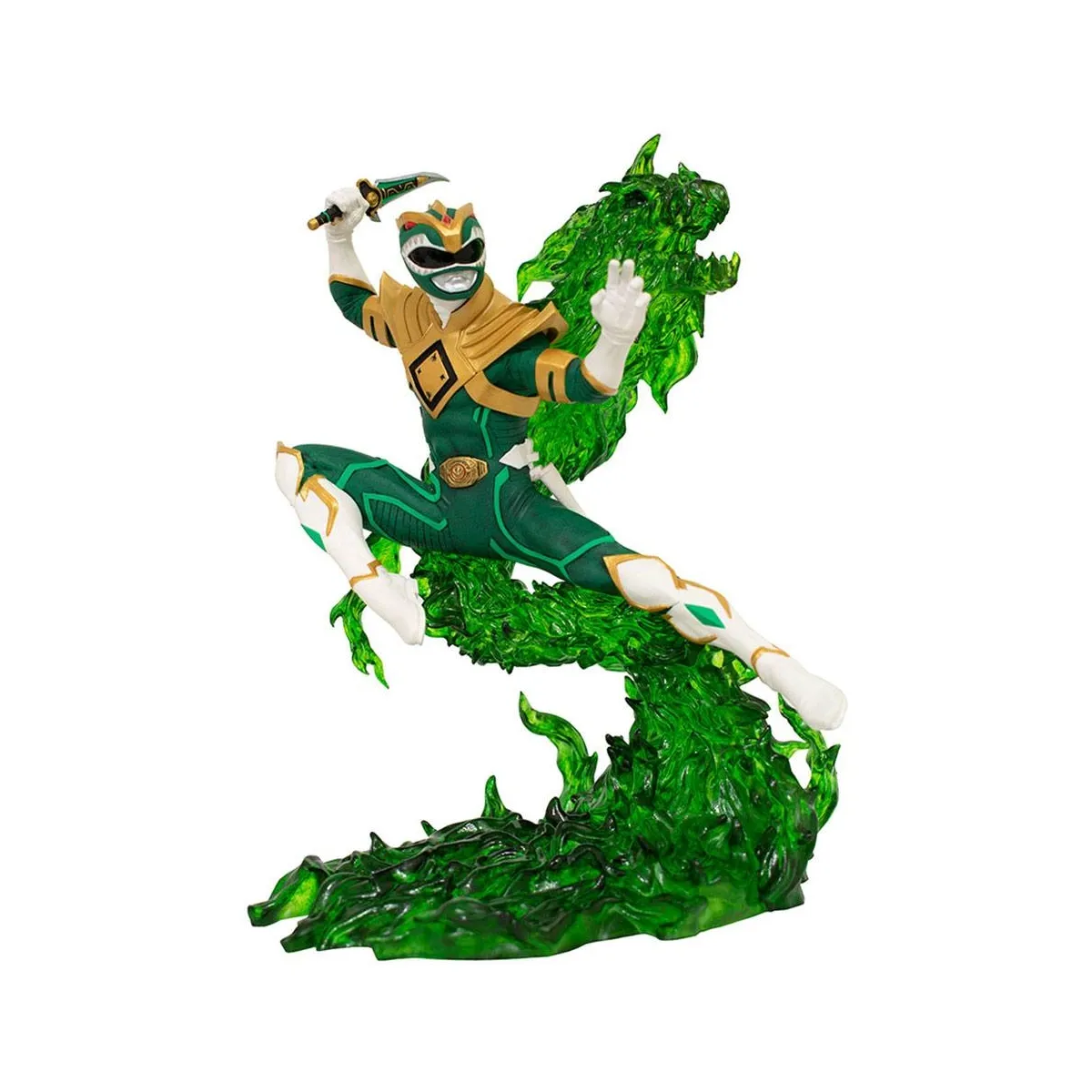 Mighty Morphin Power Rangers - Statuette Gallery Green Ranger 25 cm