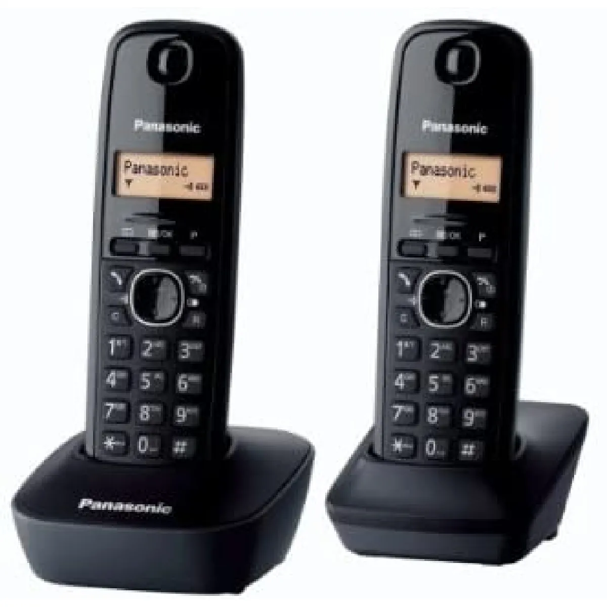 telephone Duo sans fil DECT sans répondeur noir