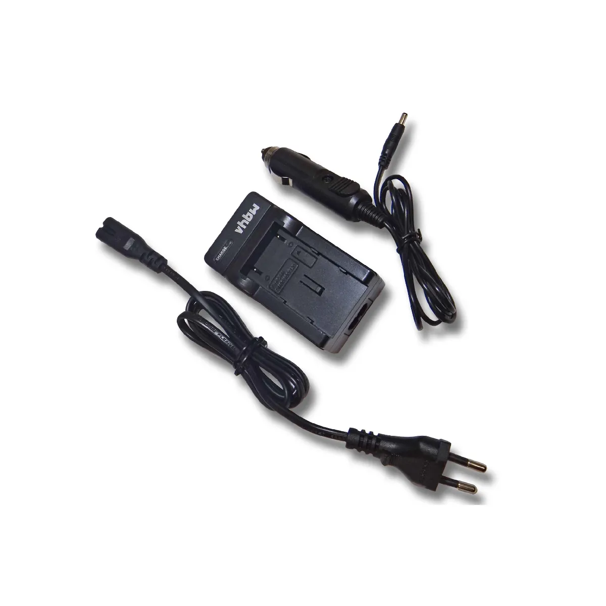 Kit chargeur (chargeur, adaptateur secteur, adaptateur allume-cigare) pour batterie d'appareil photo SAMSUNG VP-D