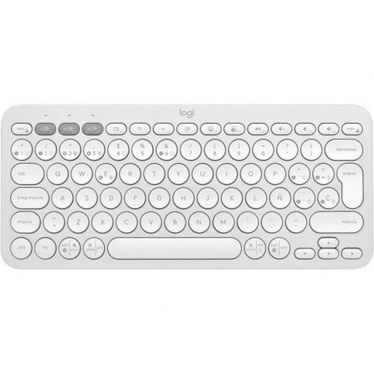 clavier-sans-fil-logitech-pebble-keys-2-k380s-espagnol-qwerty-blanc-5099206111226