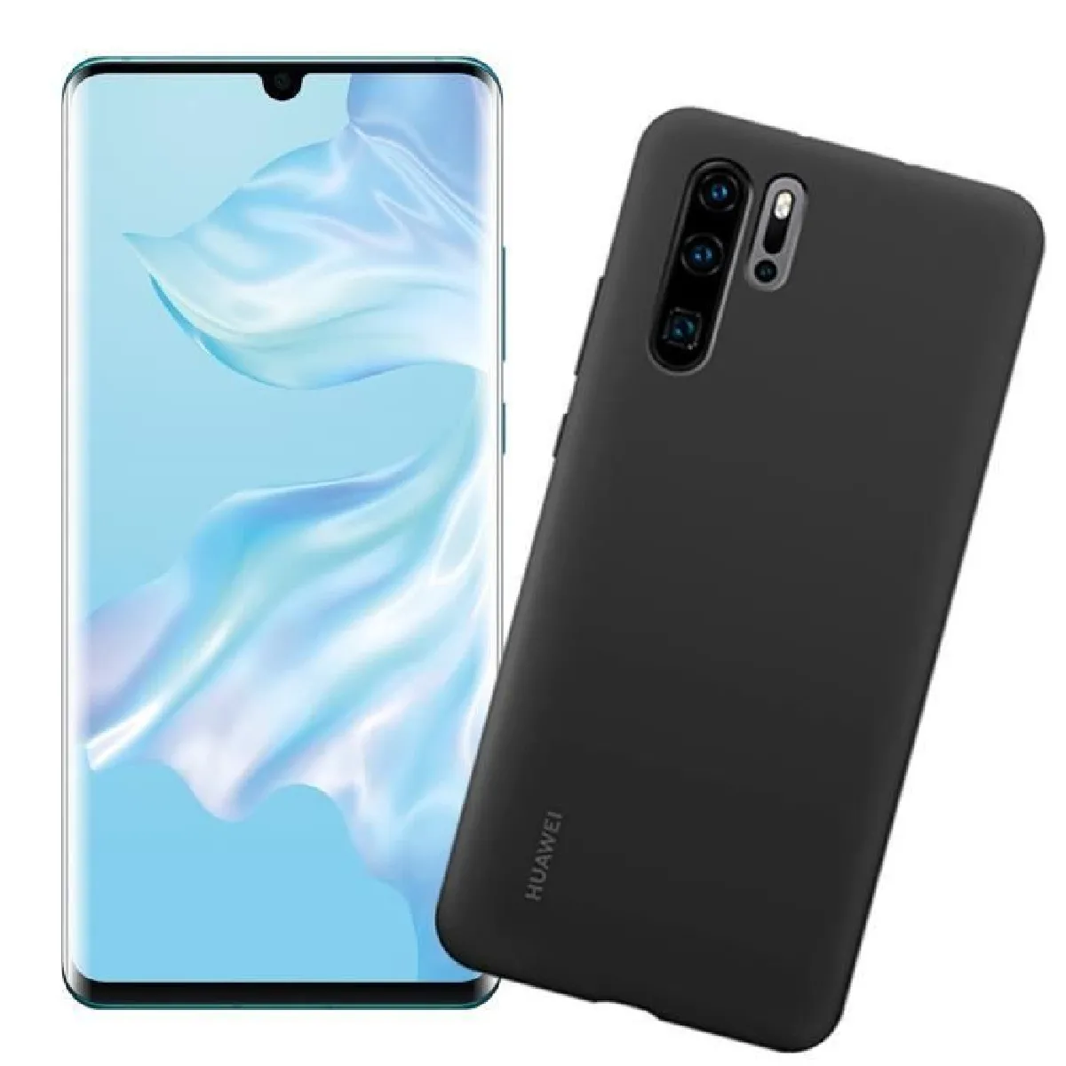 HUAWEI P30 Pro 128GB Noir + Coque Noir